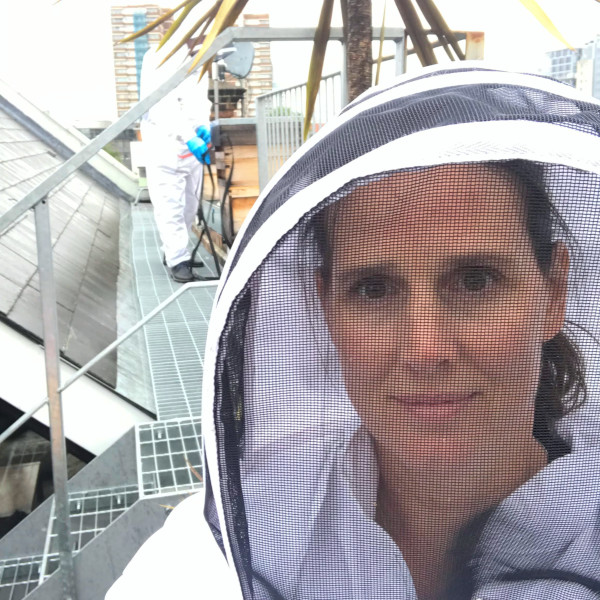 Kristen at Bermondsey Street Beekeepers, London